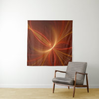 Mystical Abstract Fractal Art Modern Warm Colours