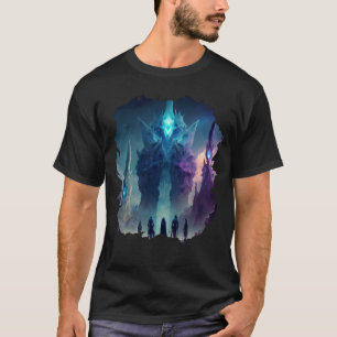 Mystical alien planet futuristic journey T-Shirt