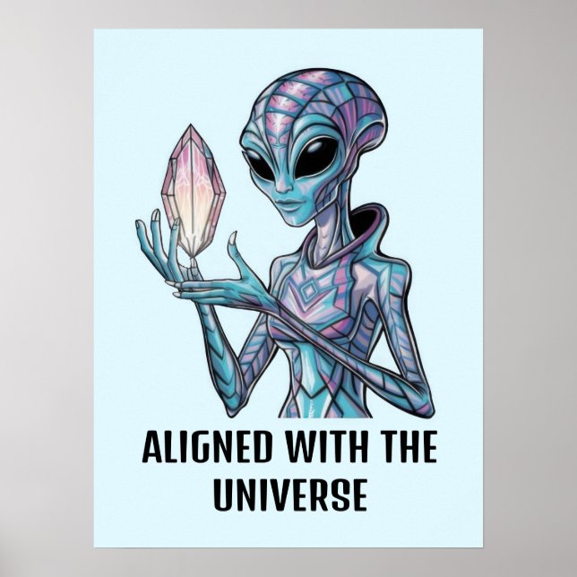Mystical Alien Poster (Front)