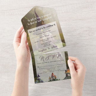 Mystical • All in One Wedding Invite