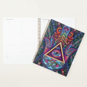 Mystical All-Seeing Eye  Planner