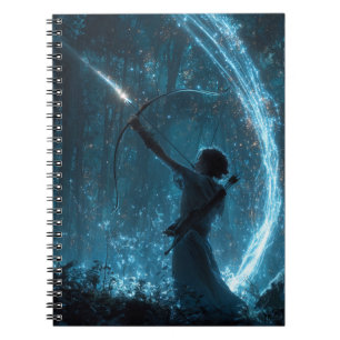 Mystical Archer Moonlight Notebook