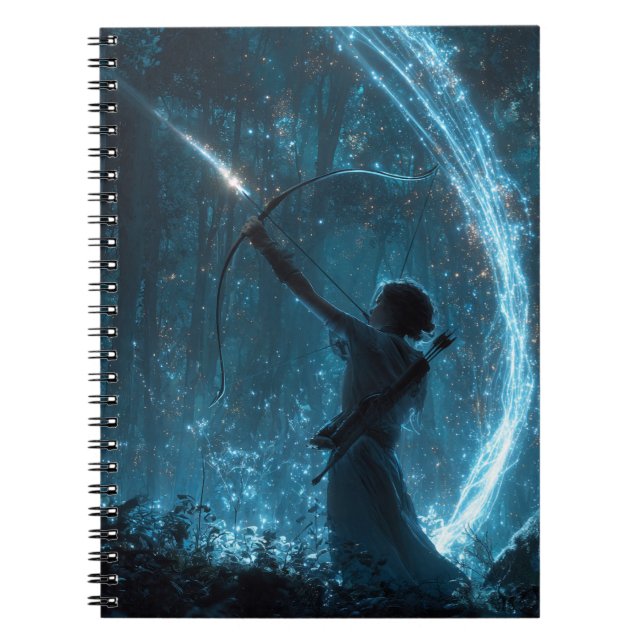 Mystical Archer Moonlight Notebook (Front)
