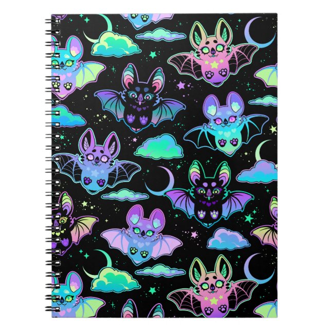 Mystical bats notebook (Front)