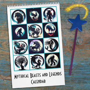 Mystical Beast and Legends Calendar
