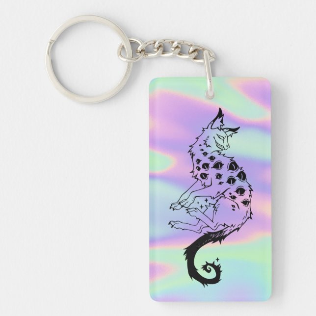 Mystical beast key ring (Front)