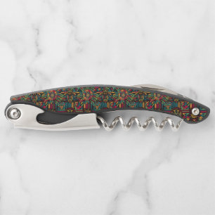 Mystical Black "Eclipsed Suns and Pyramids" Corksc Corkscrew