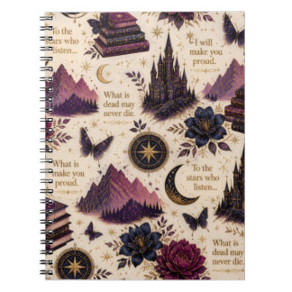 Mystical Bookish Notebook | Dark Academia