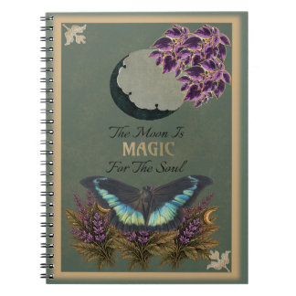 Mystical Butterfly- Botanical & Celestial Notebook