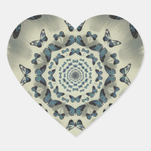 Mystical Butterfly Constellation T-Shirt – Celesti Heart Sticker