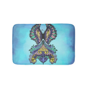 Mystical Butterfly Spirit Bath Mat