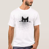 Mystical Cat Eye Abstract Cutout Design