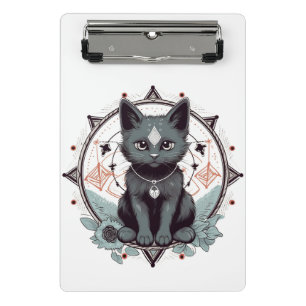 Mystical Cat Mini Clipboard
