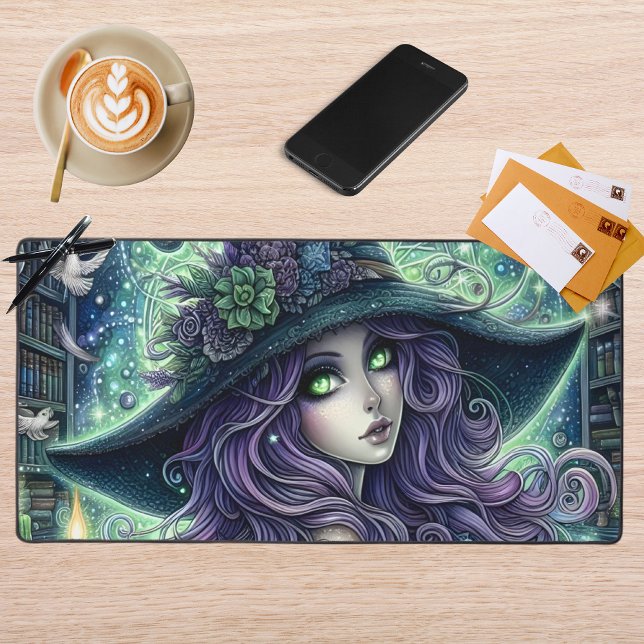 Mystical Celestial Witch Desk Mat (Creator Uploaded)
