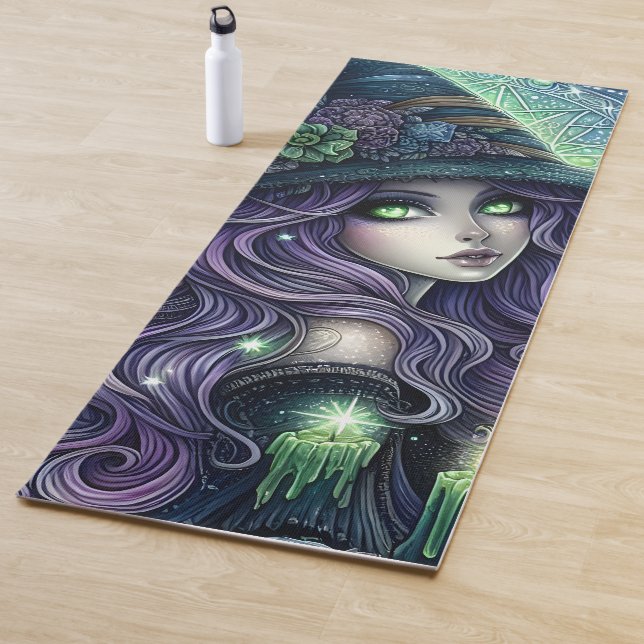 Mystical Celestial Witch Yoga Mat (In Situ)