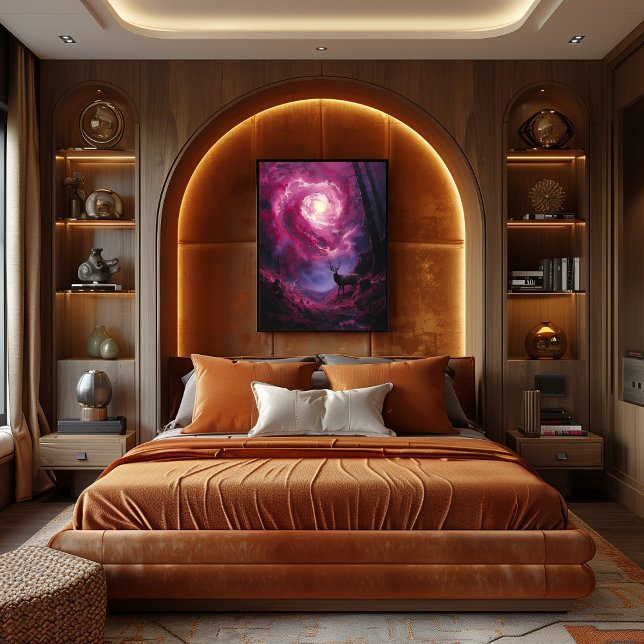 Mystical Cervical: Surreal Vertex in the Forest Poster (Creator Uploaded)