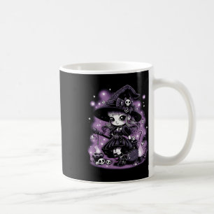 Mystical Charms Halloween Witch Graphic  Coffee Mug
