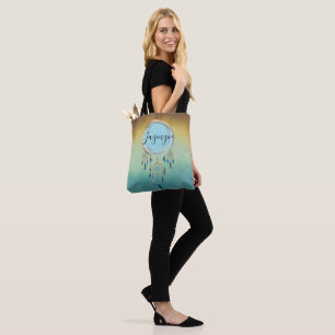 Mystical Chic Personalised Dreamcatcher Tote Bag