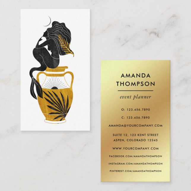 Mystical Cosmic Business Card (Front/Back)