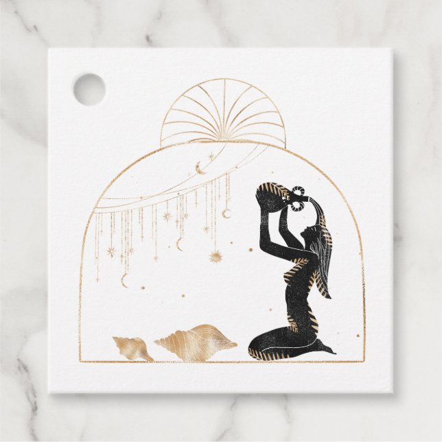 Mystical Cosmic Favour Tags (Front)