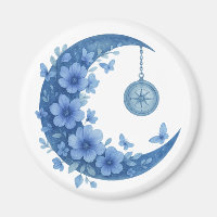 Mystical Crescent Moon