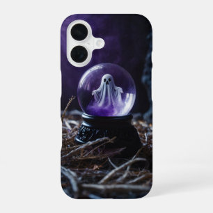 Mystical Crystal Ball Halloween iPhone 16 Case