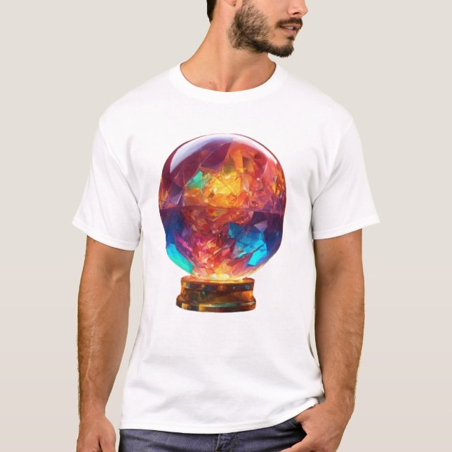  Mystical Crystal Ball T-Shirt (Front)