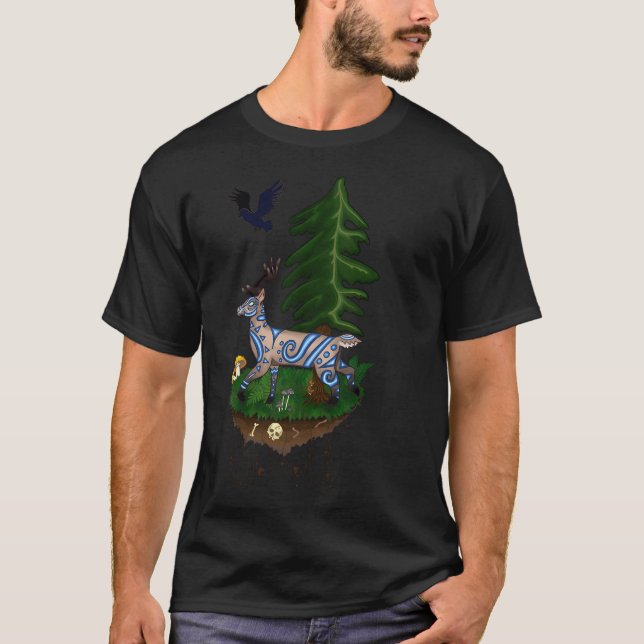 Mystical Deer T-Shirt (Front)
