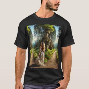 Mystical Descent: The Path to the Unknown T-Shirt