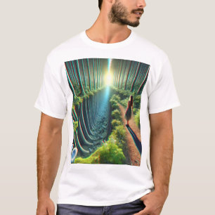 Mystical Descent: The Path to the Unknown T-Shirt