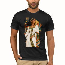 Mystical Ethiopian Cultural Woman Sun & Moon Graph