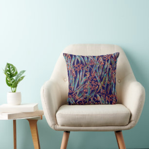 Mystical Eucalyptus Throw Pillow