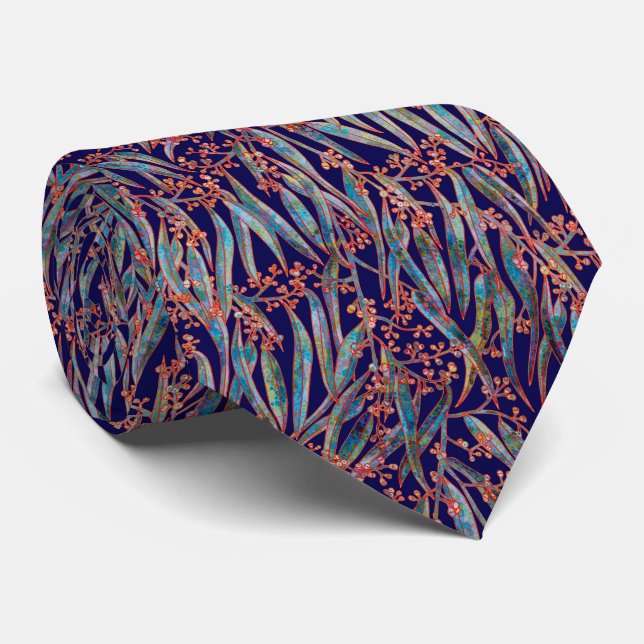 Mystical Eucalyptus Tie (Rolled)