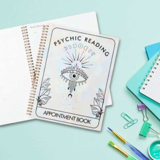 Mystical Evil Eye Celestial Tarot Holographic  Planner (Mystical Evil Eye Celestial Tarot Holographic Planner)