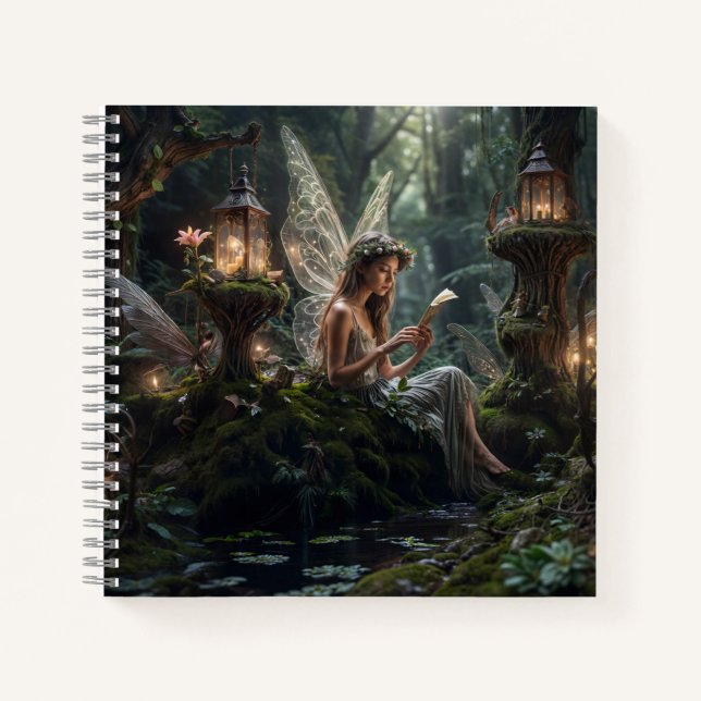 Mystical Faerie Notebook (Front)
