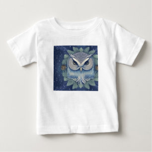 Mystical Fantasy Forest Owl Baby T-Shirt