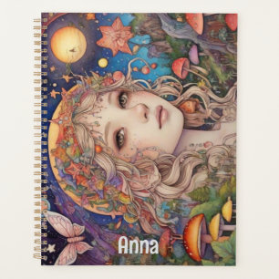 Mystical Fantasy Girl - Custom Magical Planner