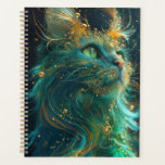 Mystical Feline Planner<br><div class="desc">Organise your days with a touch of mystique using our 'Mystical Feline' planner. This elegantly designed organiser not only helps you keep track of your schedule but also serves as a daily reminder of the magic that can infuse our ordinary moments. It's the perfect planner for those who wish to...</div>