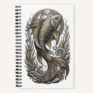 Mystical Fish Notebook
