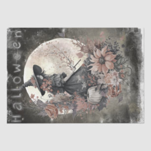 Mystical Floral Witch Tissue Paper