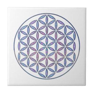 Mystical Flower of Life Tile