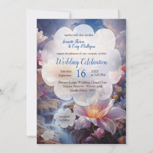 Mystical Flowers of the Supernatural Realm Invitation