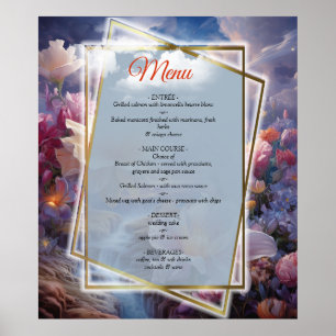 Mystical Flowers of the Supernatural Realm  Poster