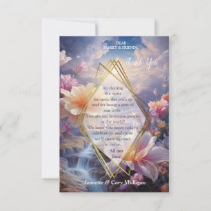 Mystical Flowers of the Supernatural Realm RSVP Card