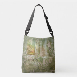 Mystical foliage through the spectacular scenery crossbody bag