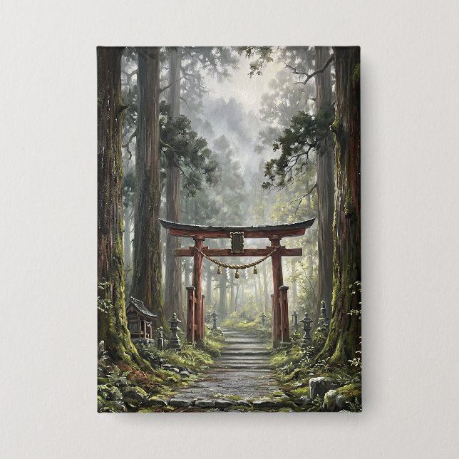 Mystical forest and torii gate that symbolizes it (Front)