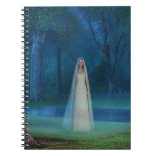 Mystical Forest at Night – Fantasy Art Notebook