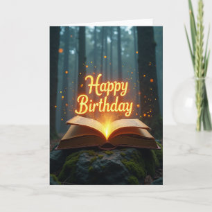 Mystical Forest Birthday Card
