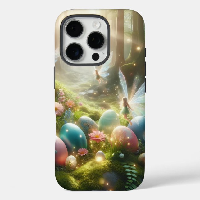 Mystical Forest Fairy Magical Spring Eggs Case-Mate iPhone Case (Back)