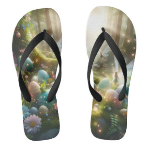 Mystical Forest Fairy Magical Spring Eggs Thongs